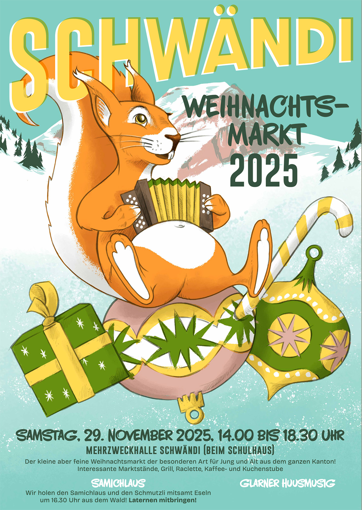 Weihnachtsmarkt Schwändi 2025