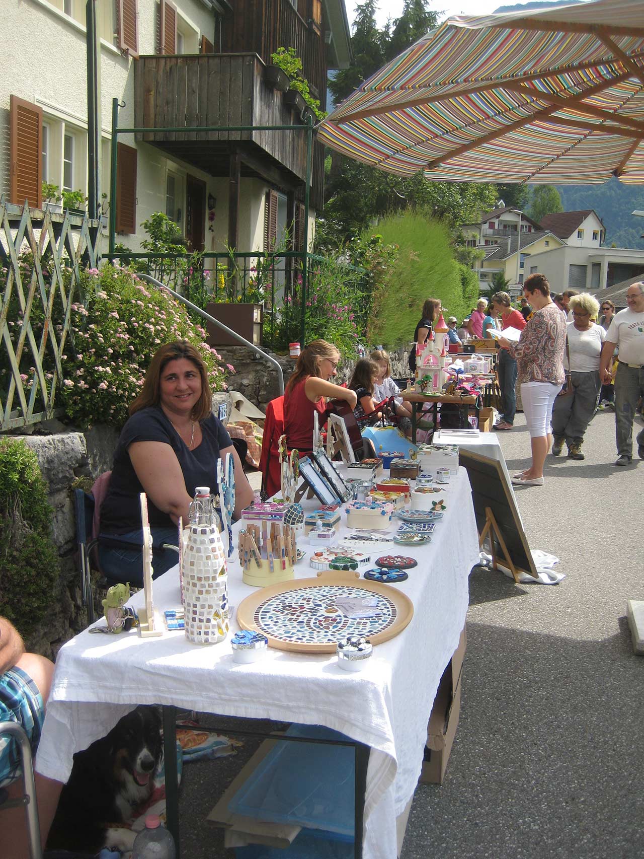 Dorfverein Schwändi Kunstmarkt 2017